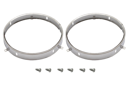 Holden Single Headlight Inner Retaining Rim 7in HJ HX HZ + Torana LJ LX - HLR1010