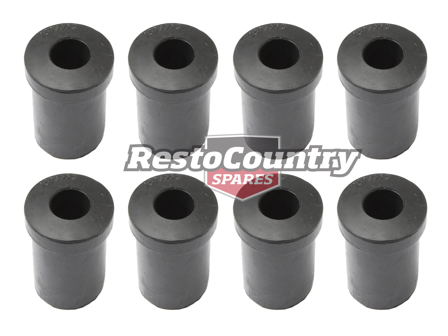 Holden Leaf Spring Shackle Bush x8 set HQ HJ HX HZ WB Ute Van 1-Ton tonner - HQS1A