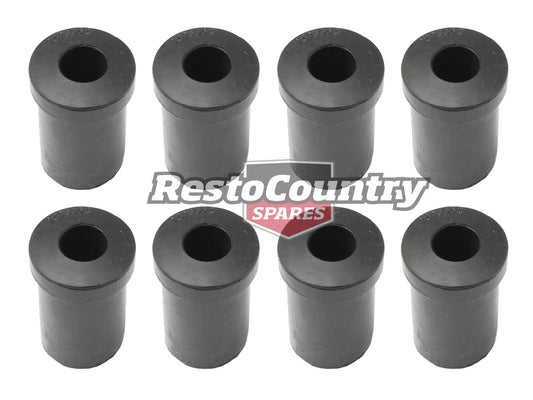 Holden Leaf Spring Shackle Bush x8 set HQ HJ HX HZ WB Ute Van 1-Ton tonner - HQS1A