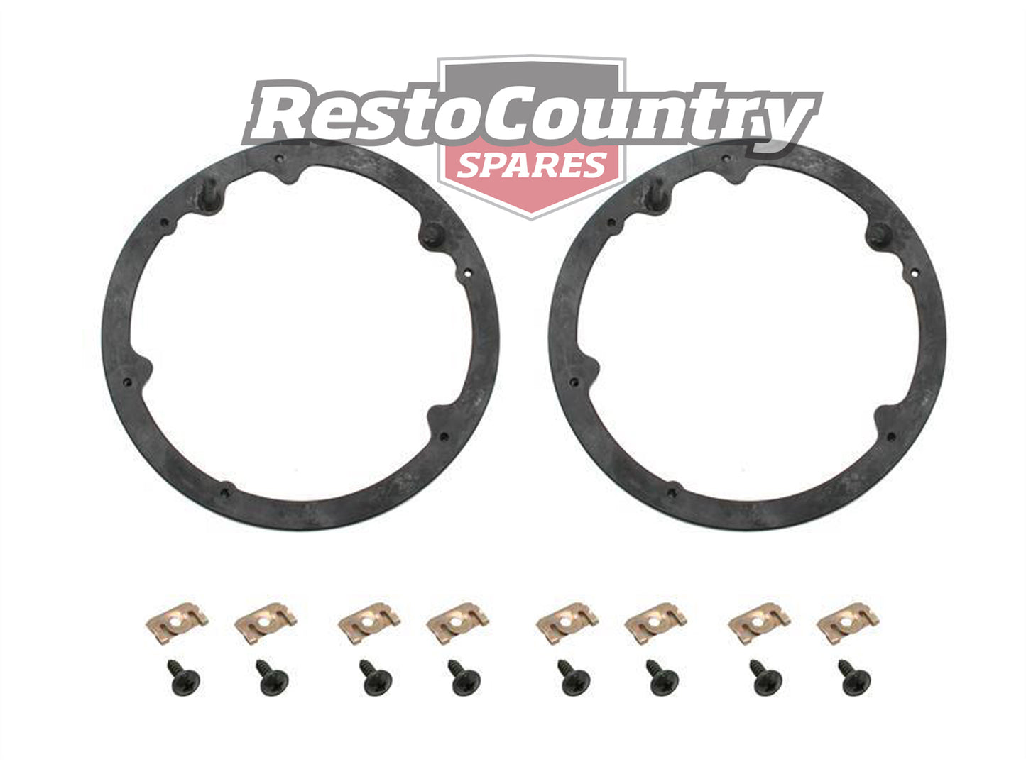 Holden LUCAS Headlight Gasket + Screw Kit EJ EH PAIR  head  light - HS1001