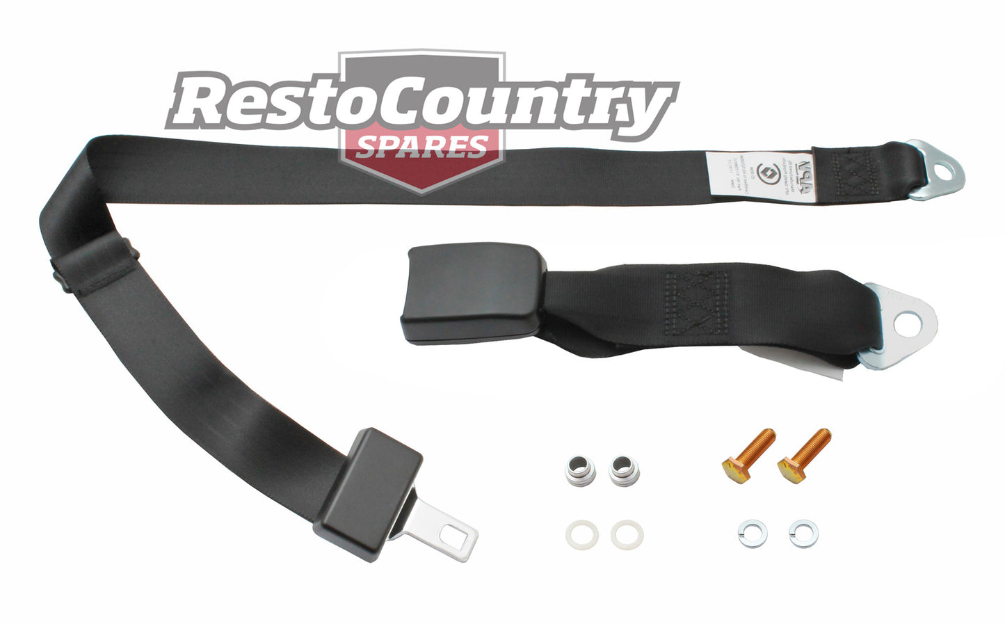 Holden Commodore Rear LAP SASH Seat Belt x1 Black VB VC VH VK VL Wagon - K1635S
