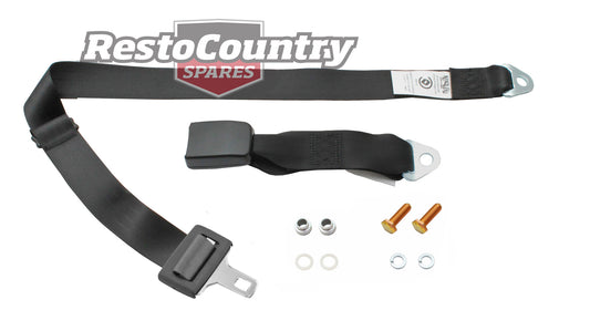 Holden Commodore / Ford  Rear CENTRE LAP Seat Belt x1 BLACK - K1637