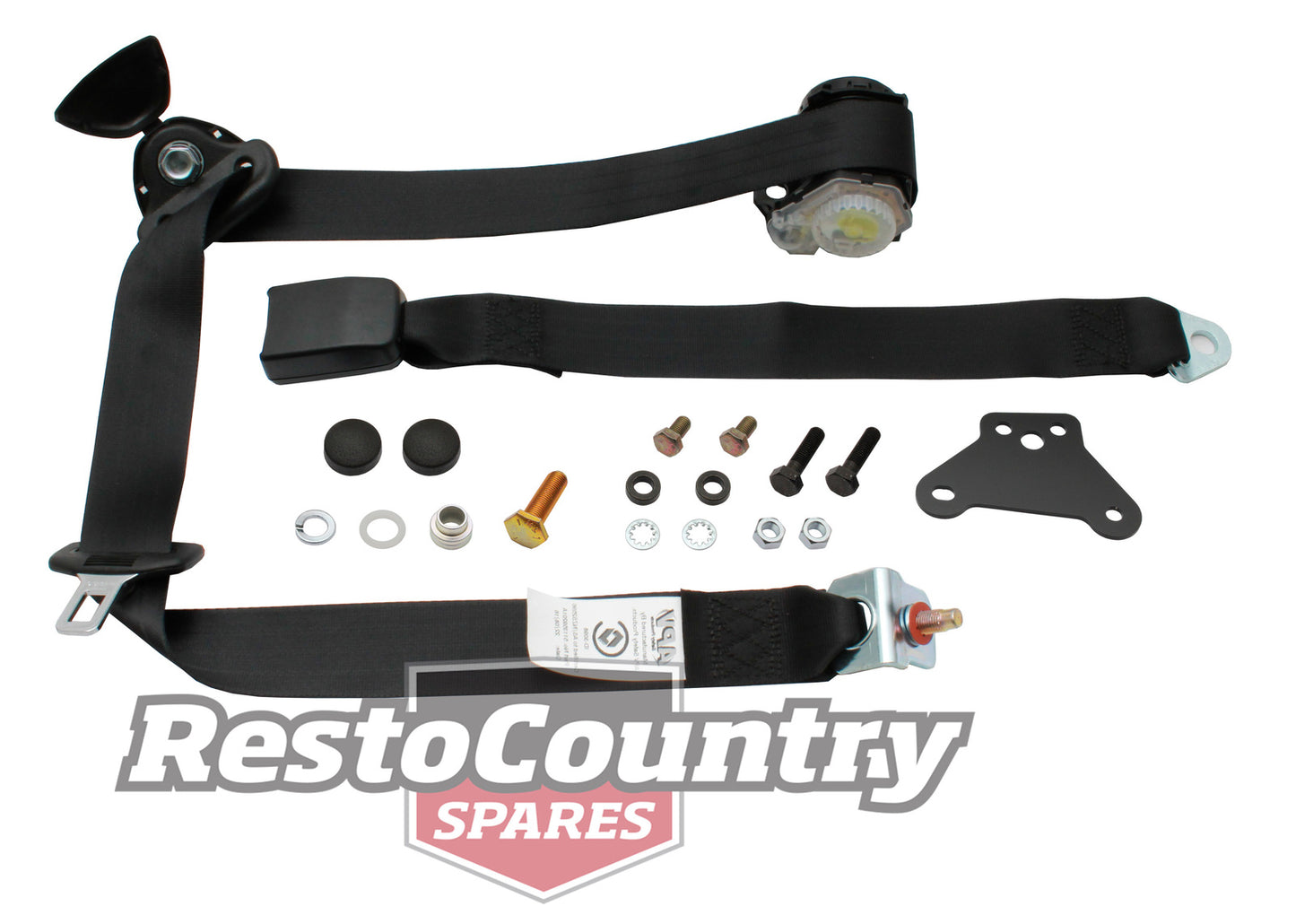 Ford Front LEFT Inertia Seat Belt Black XE XF Ute Van With Bench Seat ADR - K3591