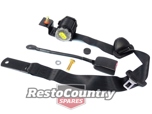Holden Front Seat Belt RIGHT WB Statesman Bucket Seats Black seatbelt harness - K3626