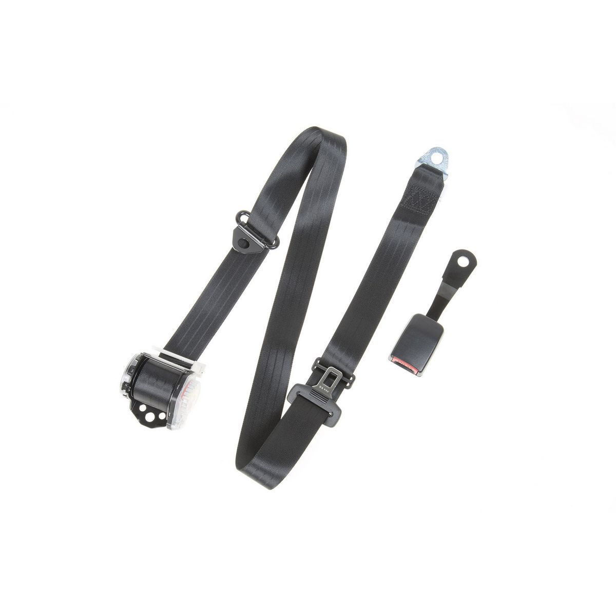 Universal Inertia Seat Belt 100/90 170mm Seat Mounted Buckle Right Hand - K6304