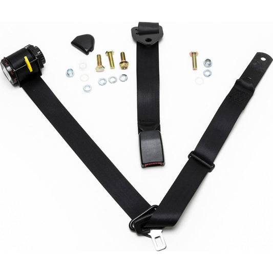Universal Inertia Seat Belt 90/90 Small Anchor Adjustable Webb - K7646