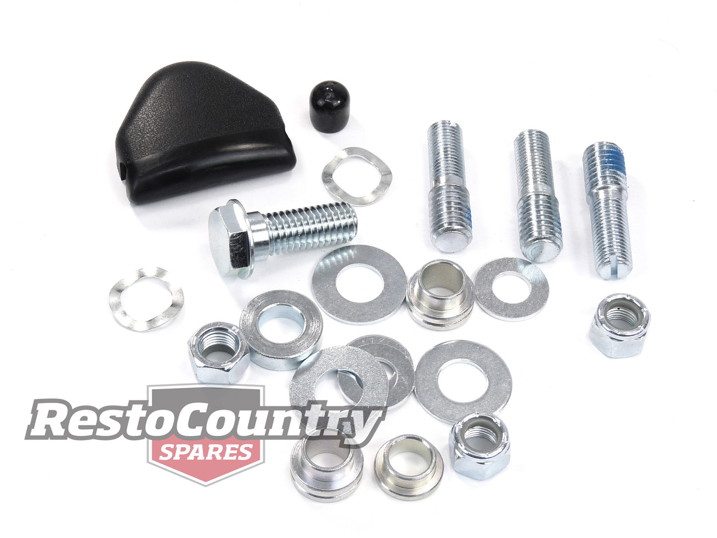 Seat Belt Fitting Kit x1 - Bolt Conversion 1/2UNC to 7/16UNF Early Holden Ford - K8564