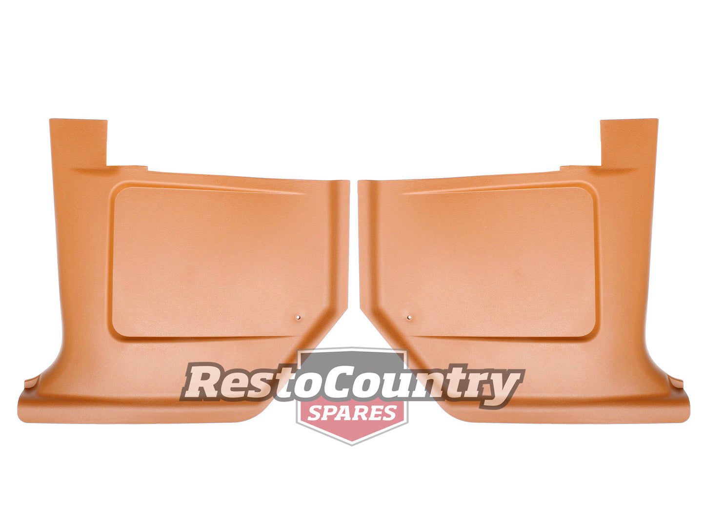 Ford Kick Panel Pair XW XY Falcon ZC ZD Fairlane Saddle Colour trim floor - KP2001S