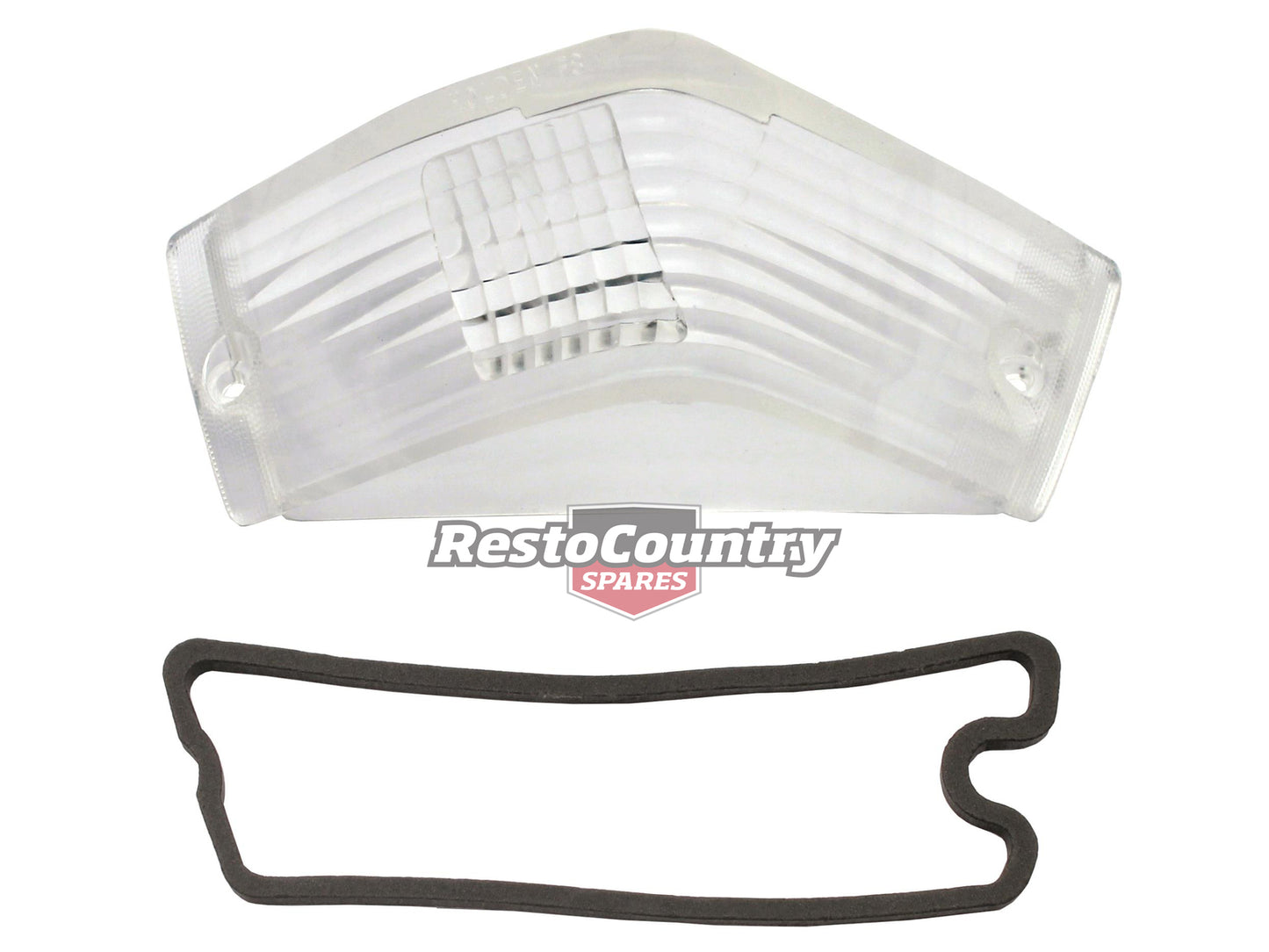 Holden Front Indicator Lens + Gasket LEFT HK HT HG turn signal Resto Country - LFT1009