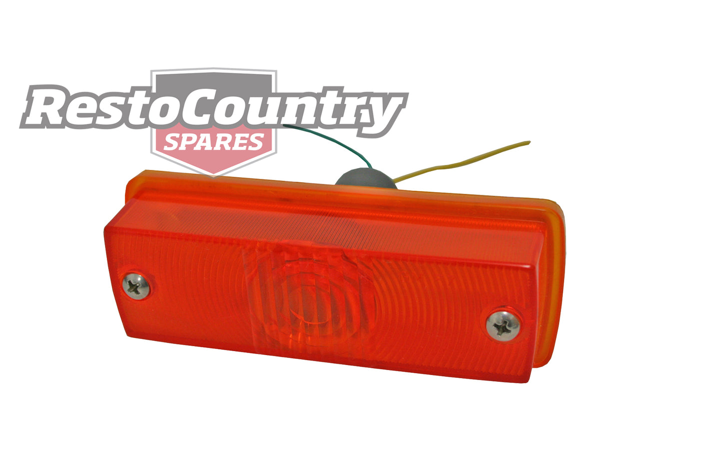Holden Torana AMBER Front Indicator Assembly LC LJ RIGHT Lens + Body - LFT1020A