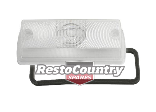 Holden Torana CLEAR Front RIGHT Indicator Lens + Gasket LC LJ turn - LFT1022