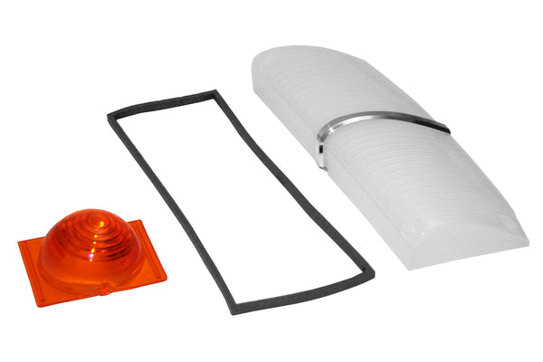 Ford Front Indicator Outer + Inner Lens +Gasket XW LEFT - LFT2007B