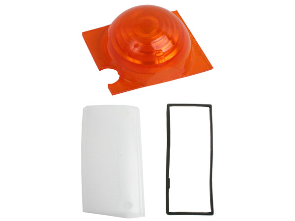 Ford Front Indicator Outer + Inner Lens + Gasket XY LEFT blinker turn signal - LFT2009B