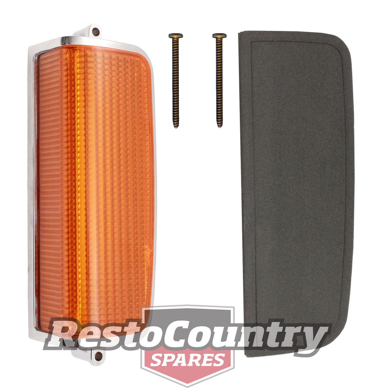 Ford Front Indicator Lens  + Gasket + Screws XC Left blinker turn - LFT2031