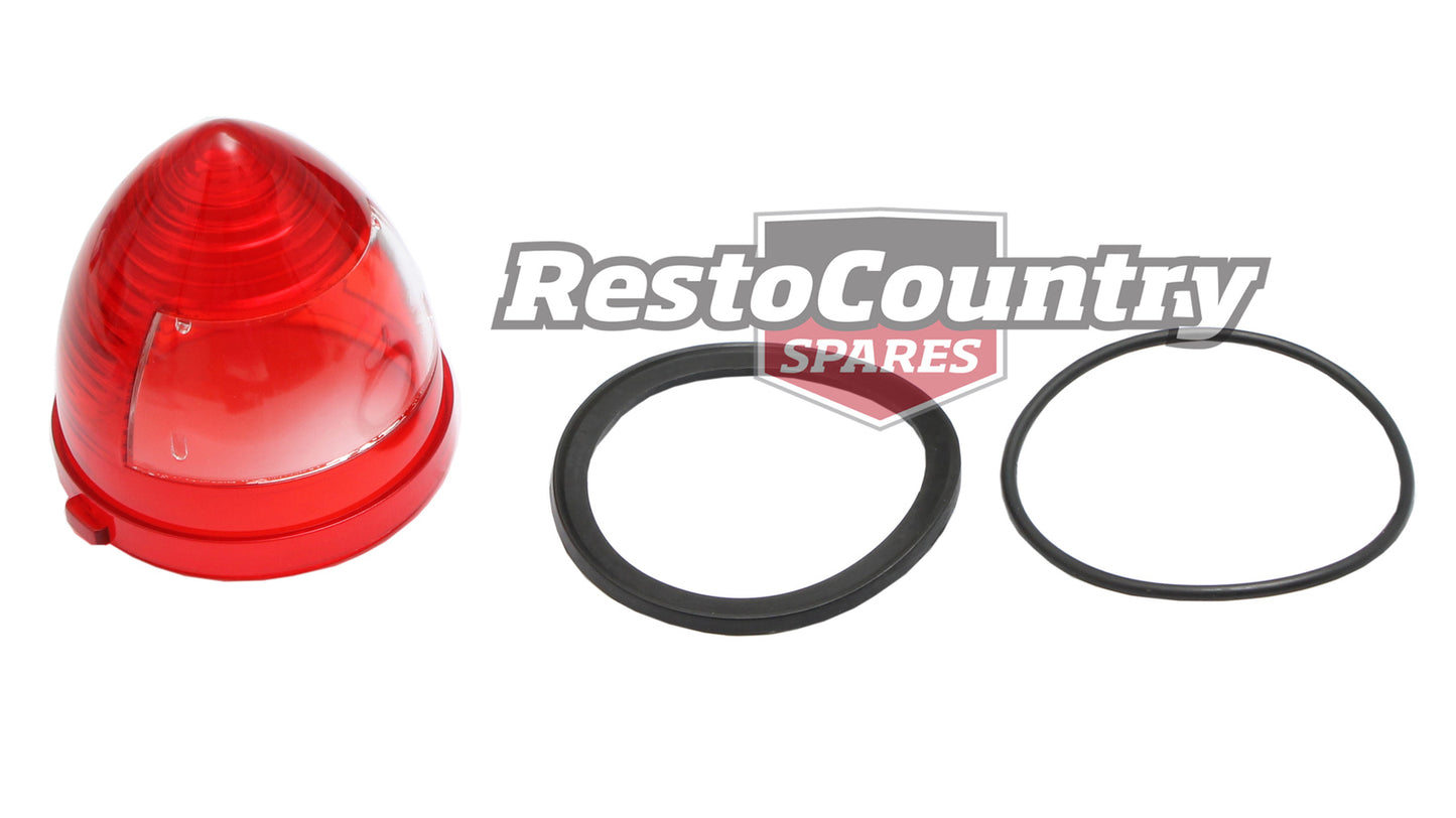 Holden Stop / Brake Tail Light Lens + Gaskets FJ Sedan taillight - LRS1002