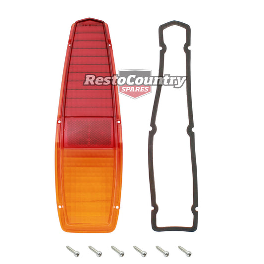 Holden Taillight Lens HQ HJ HX HZ Ute Wagon Van. HQ Statesman x1 brake stop - LRS1017