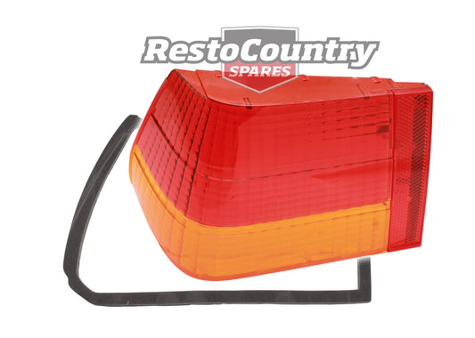 Holden Taillight Lens + Gasket LEFT HJ HX HZ Sedan Monaro GTS brake tail light - LRS1023