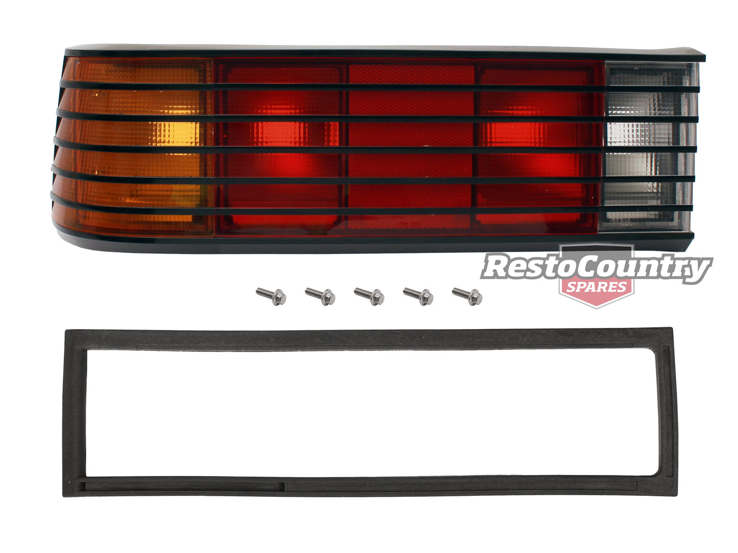 Holden VH Commodore Taillight LEFT SS SL/E Sedan brake stop tail light lens - LRS1087