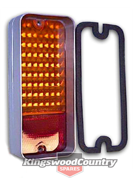Holden HQ Rear Indicator Taillight Lens Sedan Monaro. HJ HX LE Coupe - LRT1012
