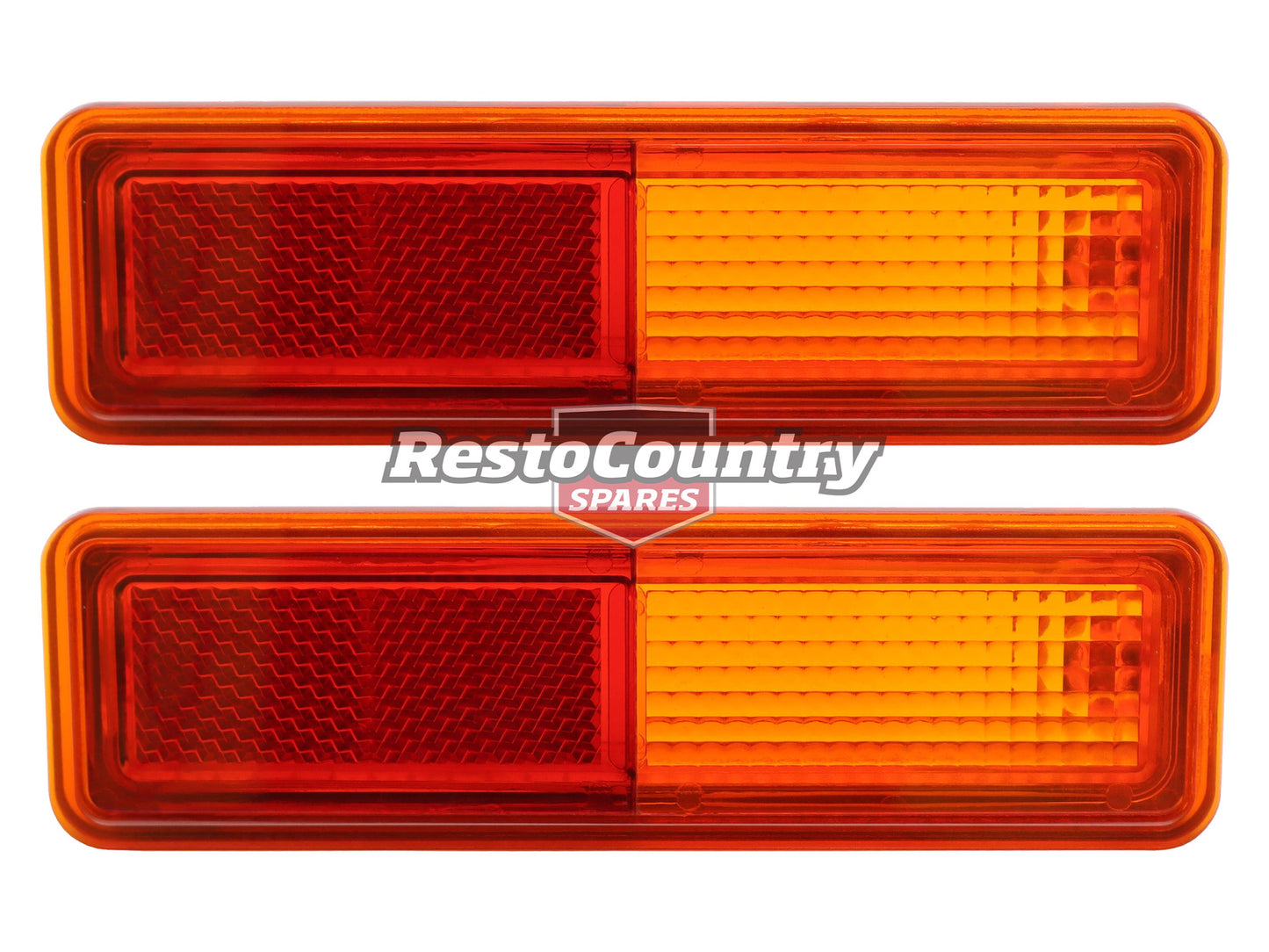 Ford Falcon Rear Quarter Panel Side Indicator Lens with Gaskets PAIR XC Coupe - LSM2004