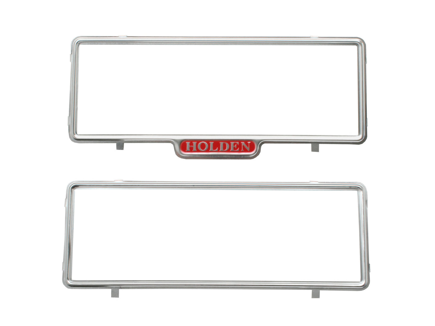 HOLDEN Number Plate Frames -in Capitals- HQ HJ HX HZ WB Torana LC LJ LH LX UC - M37843