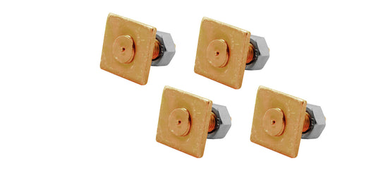 Holden Moulding /Trim Clip Plate & Bolt Type 5/8 x 17/32in FX FJ FE FC FB EK - MB0008