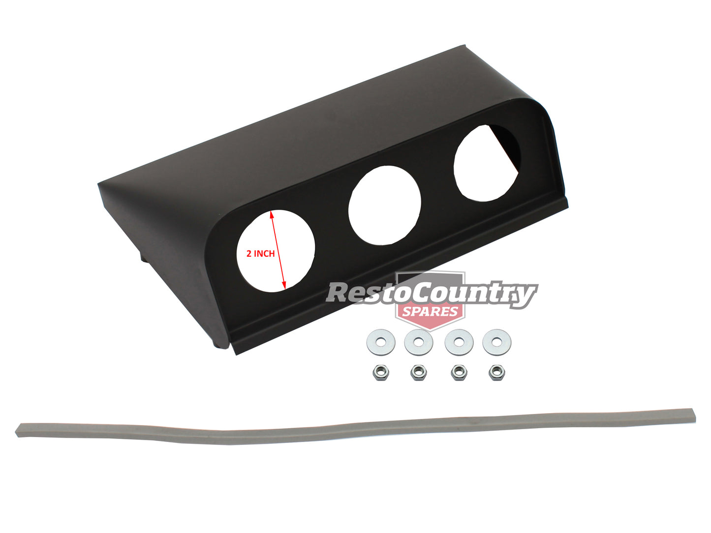 "Holden Dash Gauge Pod 3x Hole (2") + Fitting Kit EJ EH Covers Speaker - MP1-3"