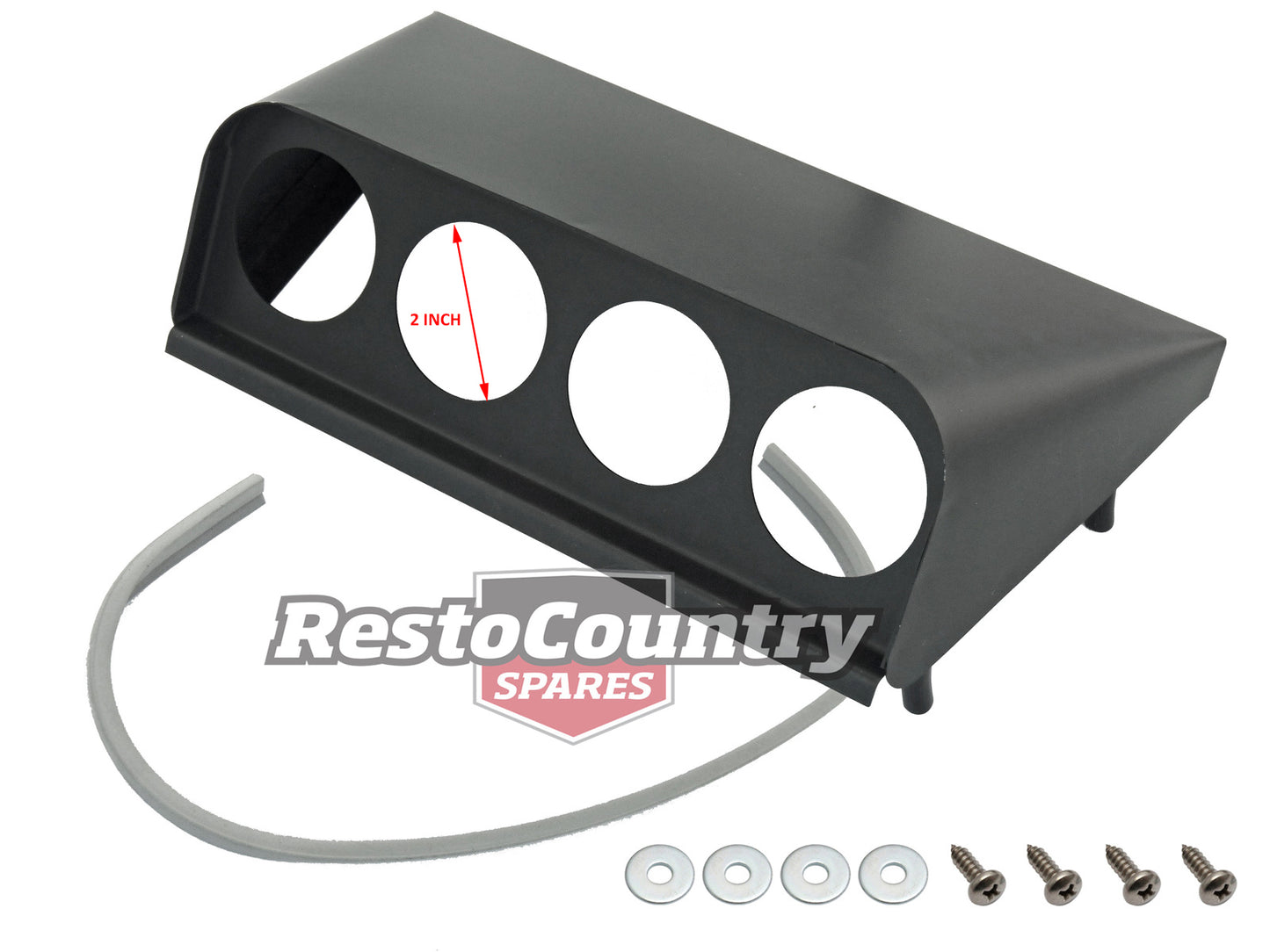 "Holden Dash Gauge Pod 4x Hole (2") + Fitting Kit EJ EH Covers Speaker - MP1-4"