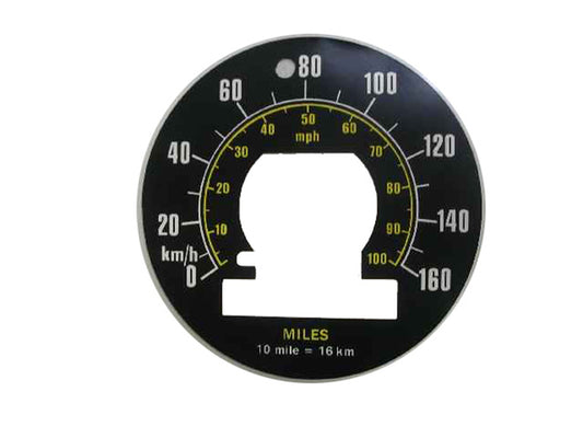 Holden Torana Speedo Metric Conversion Decal HB LC LJ sticker label - MSC2103