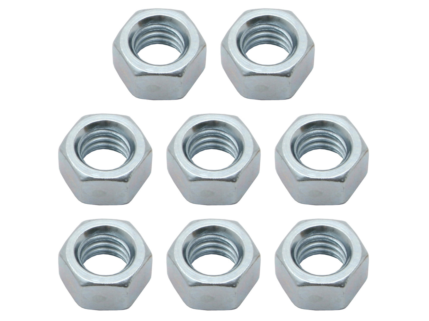 "Universal Nut Pack x8 Hex 3/8" - 16 bolt screw nuts - NH0005"