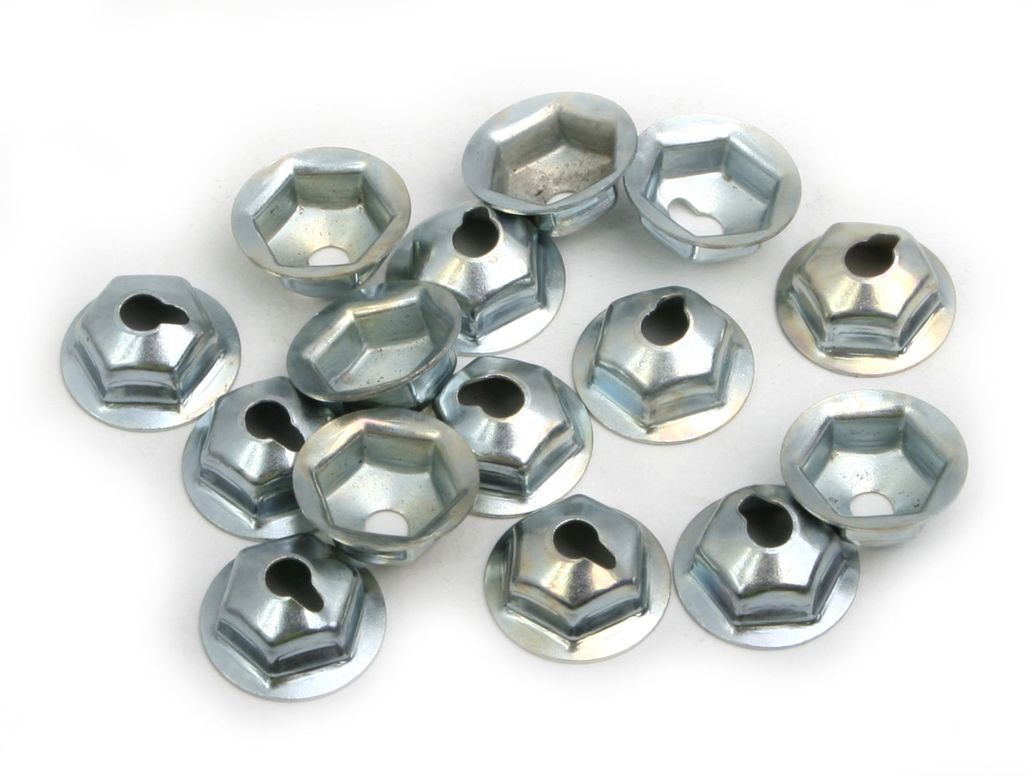 Universal Helmet Speed Nut Pack x15 bolt screw nuts - NH0011
