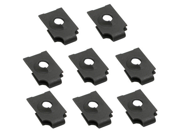 "Universal J Nut Pack x8 14 Gauge 1/2" Offset speed nuts bolt - NJ0003"