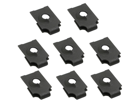 "Universal J Nut Pack x8 14 Gauge 1/2" Offset speed nuts bolt - NJ0003"