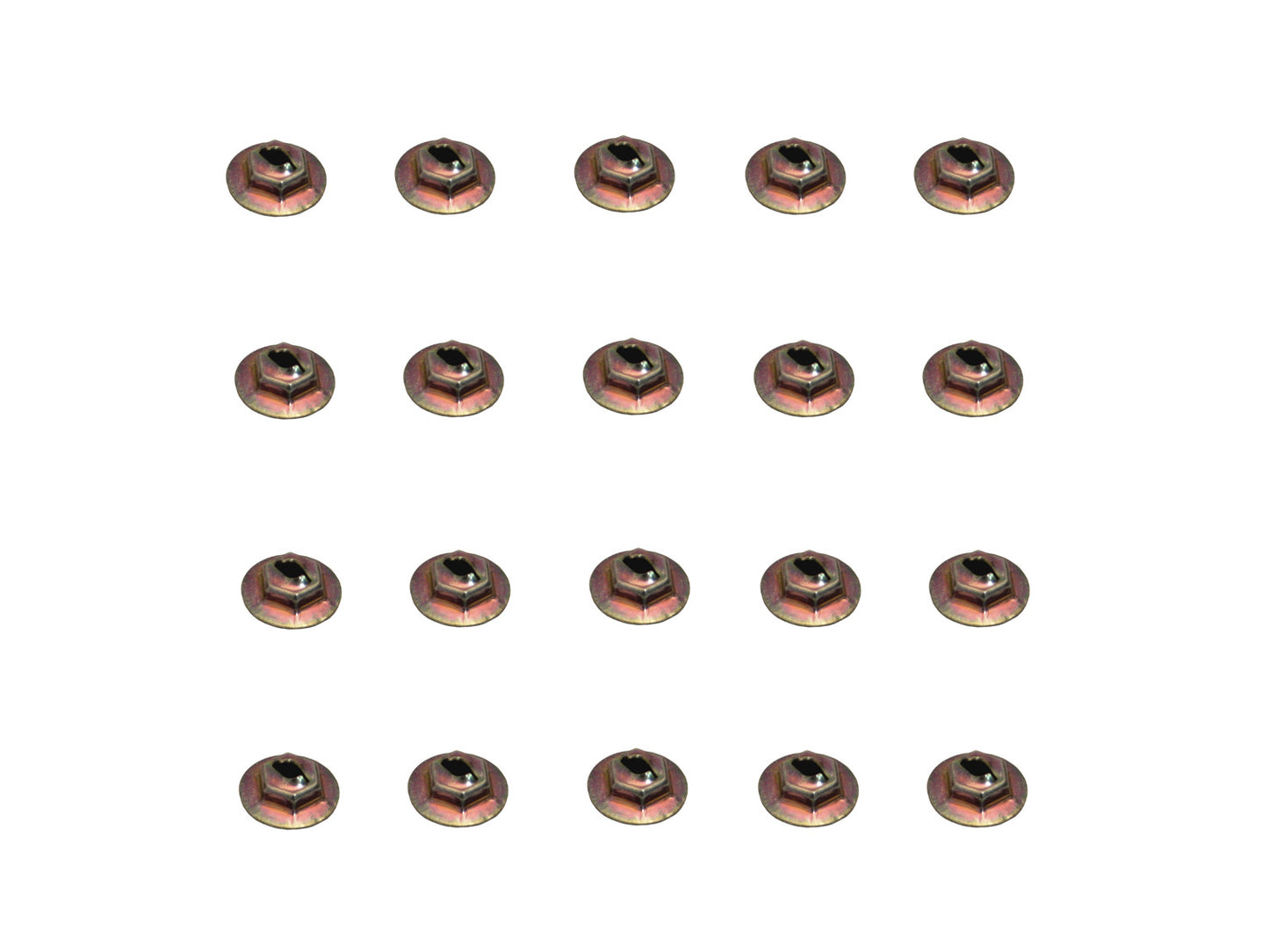 "Speed Nut 20x 1/8" Ford XK-XW XY XA XB XC Holden FX-HK-HG HQ HJ HX HZ WB LC-UC - NS0002"