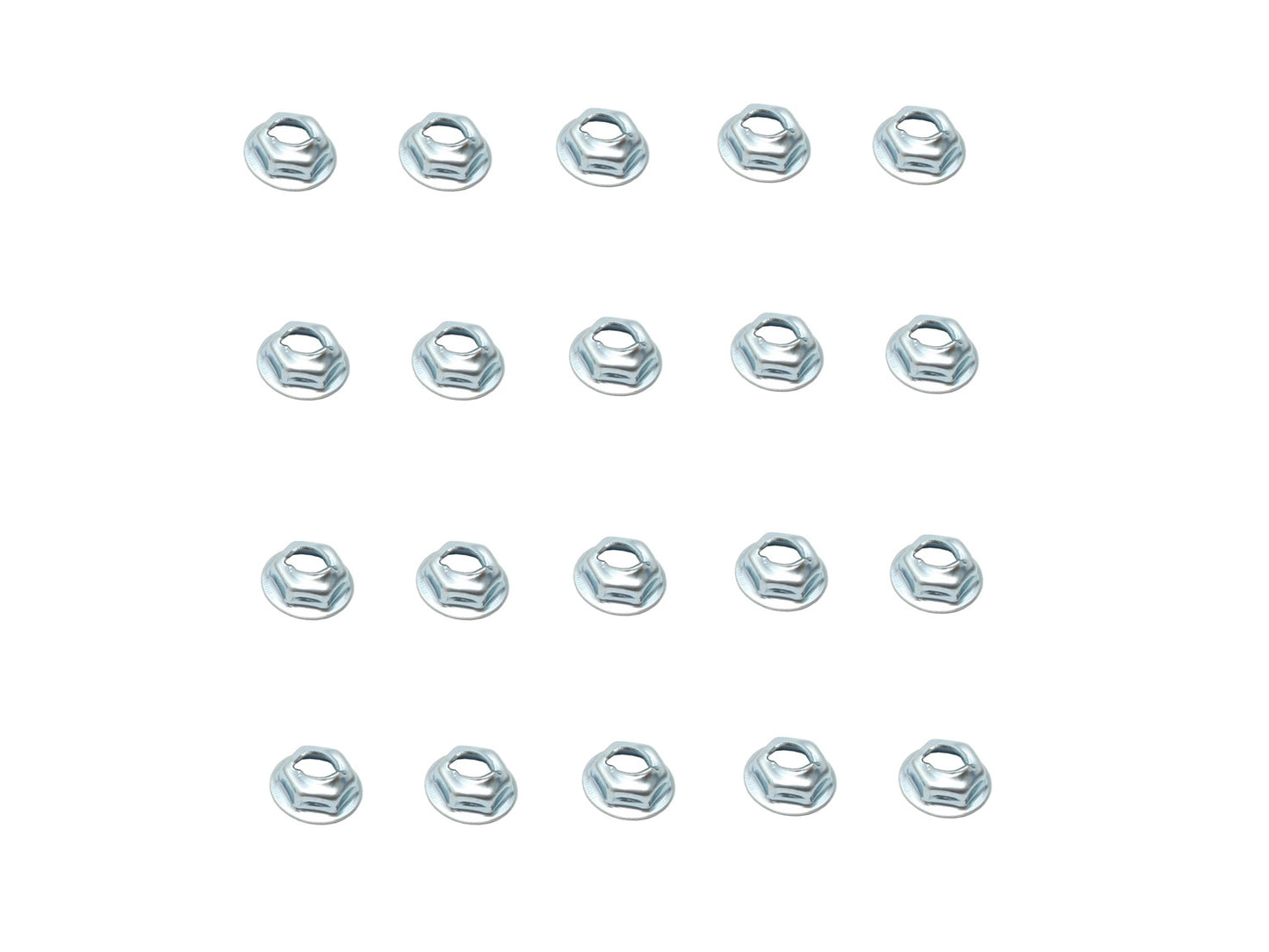 "Speed Nut 20x 3/16" Ford XK-XW XY XA XB XC Holden FX-HK-HG HQ HJ HX HZ WB LC-UC - NS0003"