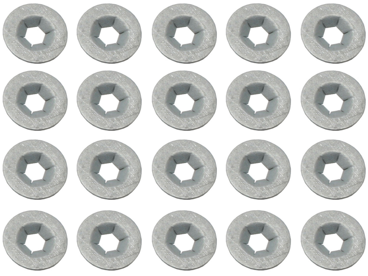 "Push-On Nut 20x 3/8x1/8" Ford XK-XW XY XA-XC Holden FX-HK-HG HQ HJ HX HZ WB LC-UC - NS0023"