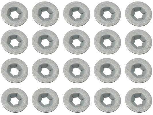 "Push-On Nut 20x 3/8x1/8" Ford XK-XW XY XA-XC Holden FX-HK-HG HQ HJ HX HZ WB LC-UC - NS0023"