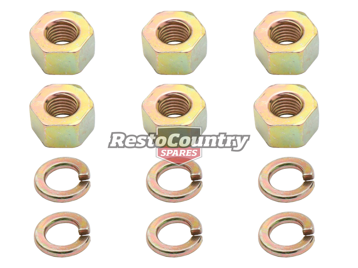 Ford Shock Tower Nut+Washer Kit pair XR XT XW XY XA XB XC ZA ZB ZC ZD ZF ZG ZH - NS2007