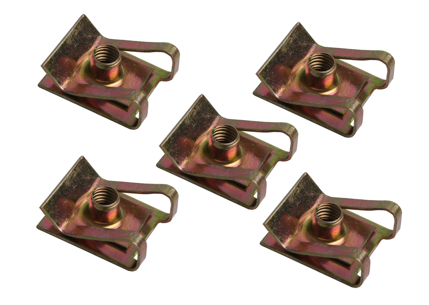 Finishing Parts Universal U Type Spring Nut Clip Set M5 x5 - NU0005