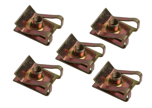 Finishing Parts Universal U Type Spring Nut Clip Set M5 x5 - NU0005
