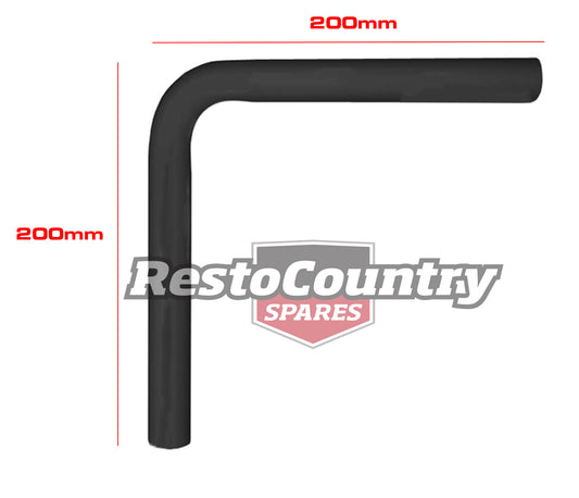 Universal 90o Bend Rubber Water Hose 15.9mm ID 200mm Long QUALITY pipe tube - PCHNB16