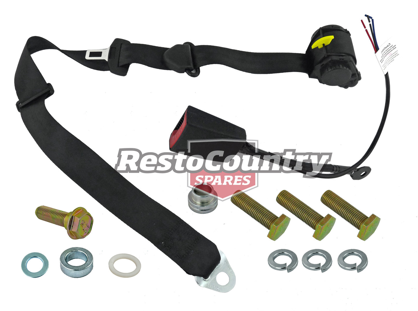 Holden Commodore Front RIGHT Inertia Seat Belt BLACK VR VS Sedan Wagon ADR - PE7059