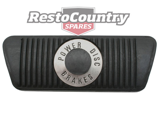 Ford Brake Pedal Pad AUTO with - POWER DISC BRAKES - XR XT XW XY XA XB XC Falcon - PP2014