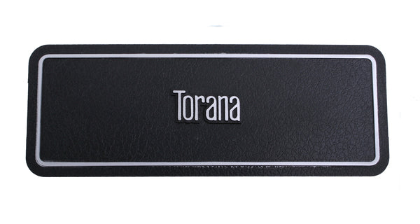 Holden LJ Torana Radio Blanking Plate Black  stereo  panel  trim - RB1000