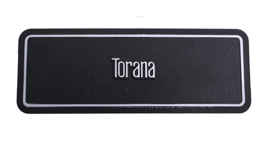 Holden LJ Torana Radio Blanking Plate Black  stereo  panel  trim - RB1000