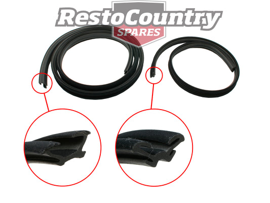 Ford Bailey Channel Front +Rear XR XT XW XY ZA ZB ZC ZD. Rear XA XB XC - RBC2008