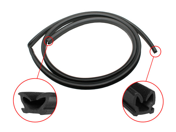 Ford Window Bailey Channel FRONT Door XD XE XF XG ZJ ZK ZL felt seal - RBC2010