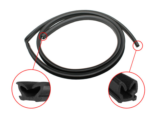 Ford Window Bailey Channel FRONT Door XD XE XF XG ZJ ZK ZL felt seal - RBC2010