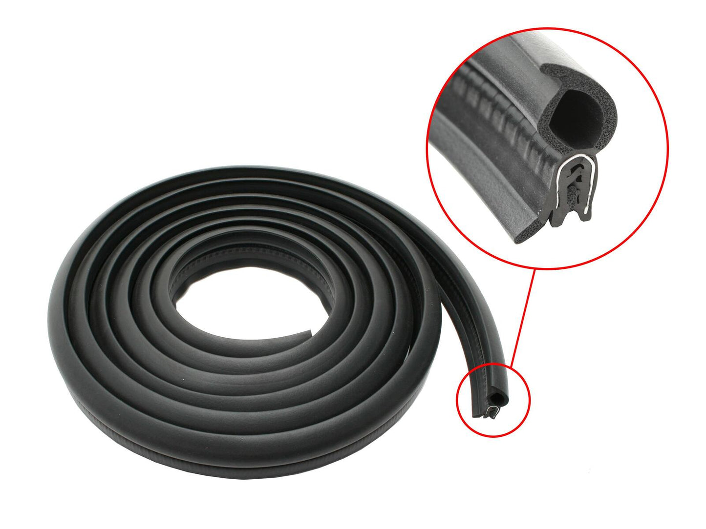 Ford Tailgate Lower Rubber Seal XD XE XF Station Wagon boot tail gate - RBS0017