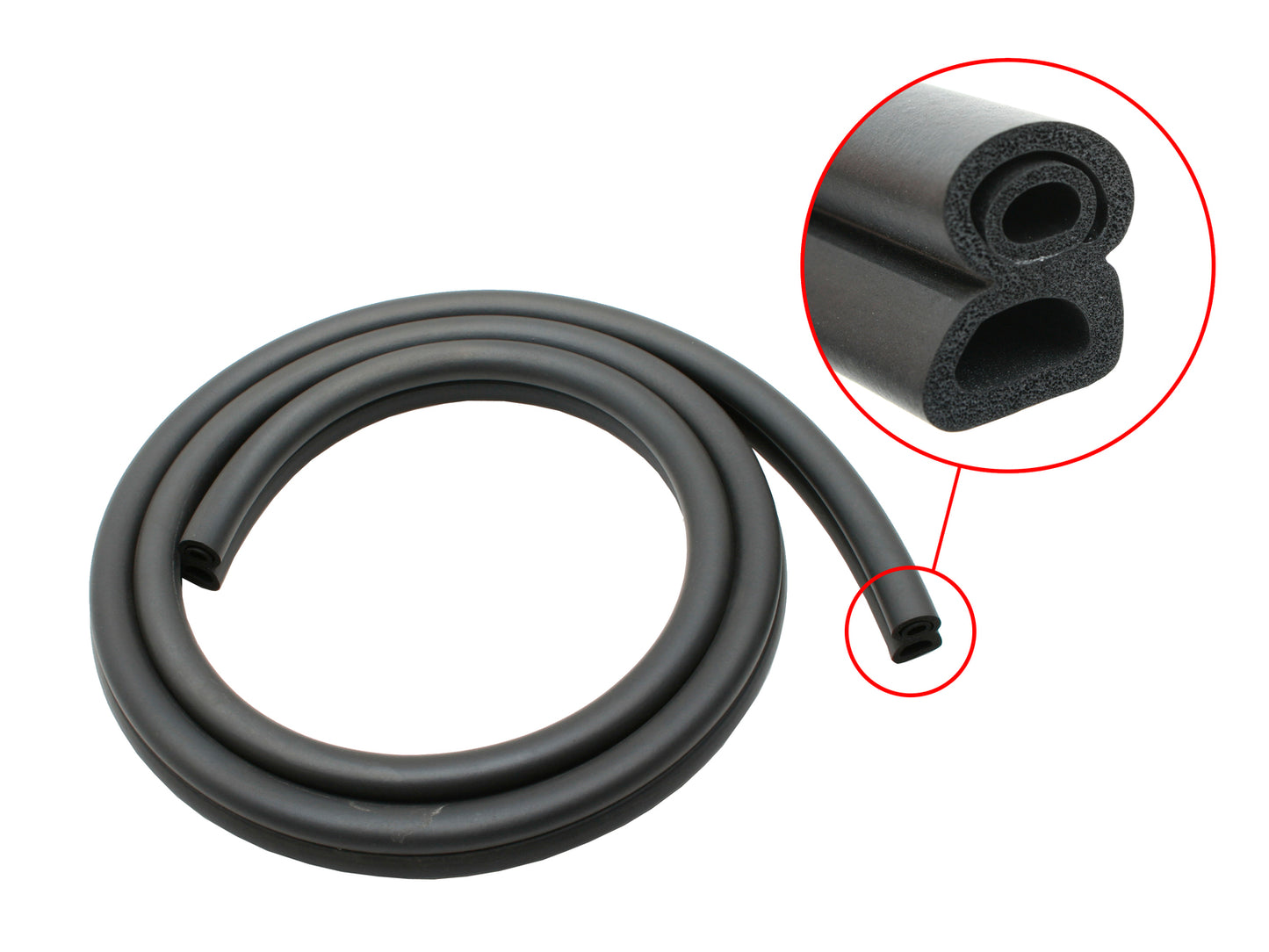 Holden Wagon Lower Tailgate Seal Rubber HD HR HK HT HG HQ HJ HX HZ NEW - RBS1013